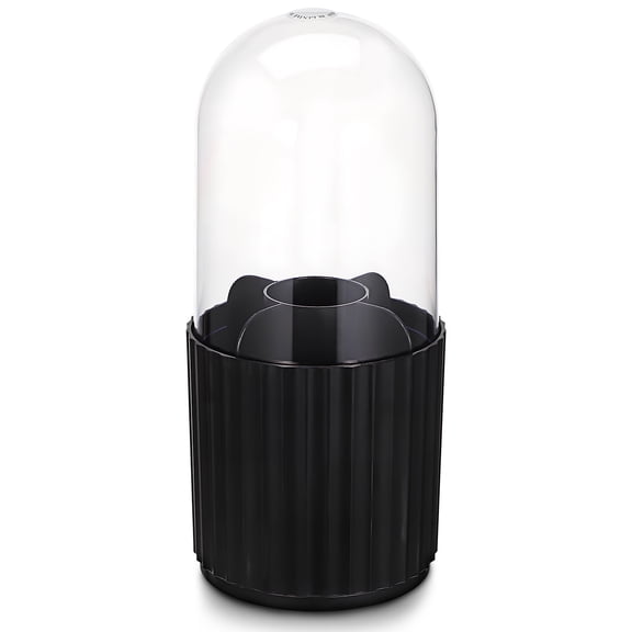 Raindrops  Hair Brush Holder Organizer Desk Pen Teen Makeup Miss Travel Black