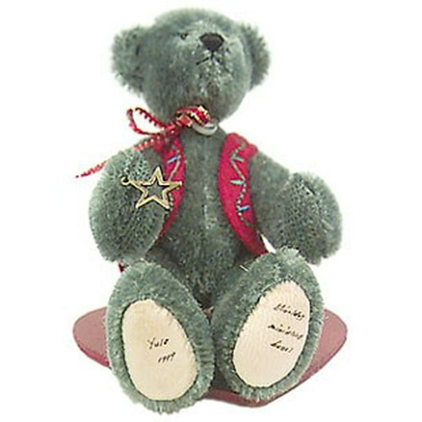 Dollhouse Yule Teddy Bear