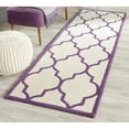thumbnail image 4 of SAFAVIEH Cambridge CAM134V Handmade Ivory /Purple Rug, 4 of 4