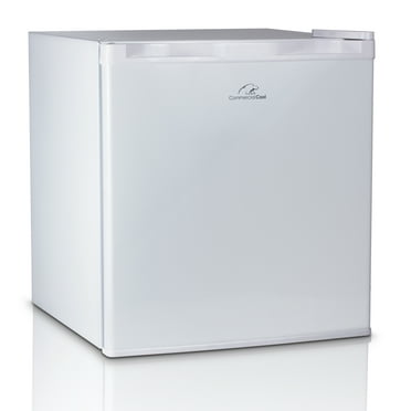 Commercial Cool CCR16W Compact Single Door Refrigerator and Freezer, 1.6 cu. ft. Mini Fridge, White