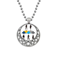 thumbnail image 1 of Posture Selection Outline Models Necklaces Pendant Retro Moon Stars Jewelry, 1 of 3