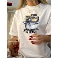 thumbnail image 1 of T-shirt Graphique Raton Laveur Inspiré Vintage pour Femmes - Col Rond Décontracté, Manches Courtes, Mélange Polyester, Lavable en Machine - Parfait pour l'Été, la Fête des Pères, la Fête des Mères, le Nouvel An, le Festival du Printemps, la Saint-Valentin, 1 of 6