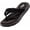 Black Flip Flop, variant on Norty Men's Comfortable and Casual Slip-On Memory Foam Flip Flop Thong Sandal