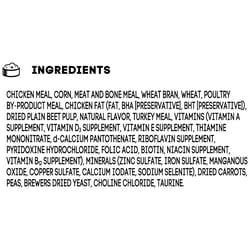(24 pack) Special Kitty Complete Nutrition Chicken & Turkey Flavor Dry Cat Food, 3.15 lb Bag