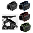 thumbnail image 2 of SIEYIO Bike Front Frame Bag Large Capacity Mountain Bicycles Front Top Tube Pannier Pouch Bike Phone Mount Holder Handlebar Bag, 2 of 17