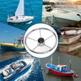 thumbnail image 4 of 5 Spoke Boat Steering Wheel, 13-1/2 Inch Versatile Comfort Boat Steering Wheel  for Speedboat, 4 of 7