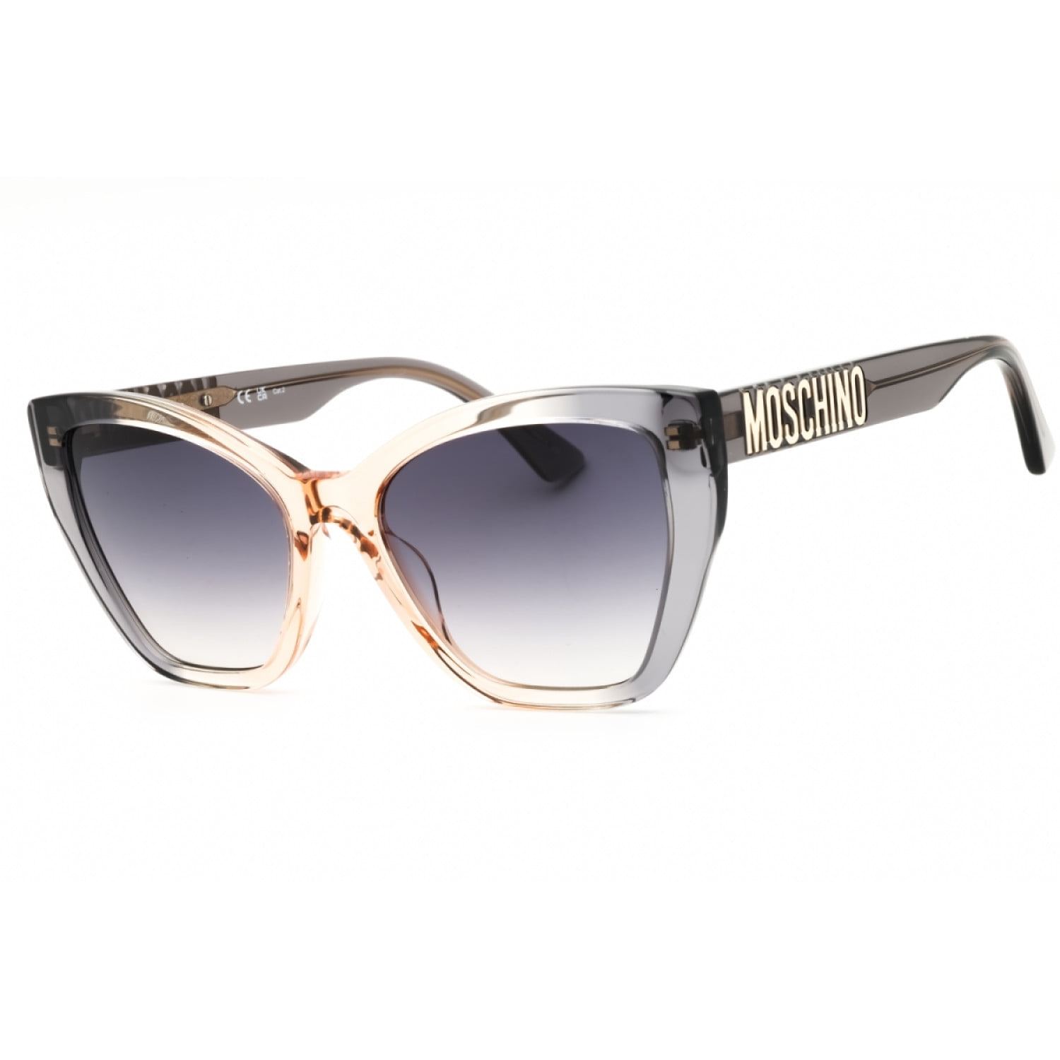 Moschino MOS098/S 0807IR 55mm Square Sunglasses Women's - Walmart.com