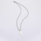 thumbnail image 5 of Jeshayuan Geometric Lightning Pendant Box Chain Necklace Minimalism Stainless Steel Long Chain Necklace Fashion Jewelry, 5 of 5