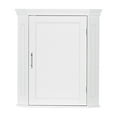 thumbnail image 3 of RiverRidge Somerset Corner Medicine Cabinet Wall Mount Bathroom Storage Organizer - White, 3 of 10