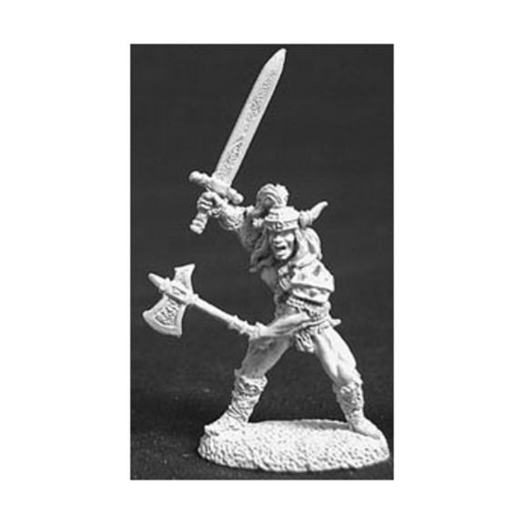 King Angus Stormhand w/Sword and Axe New