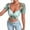 A-Light Green, variant on Women's Short Sleeve Crop Top Floral Embroidery Mesh Puff Sleeve V Neck Bustier Top Fish Boned Slim Fit Going Out Corset Crop Top with Underwire S-L