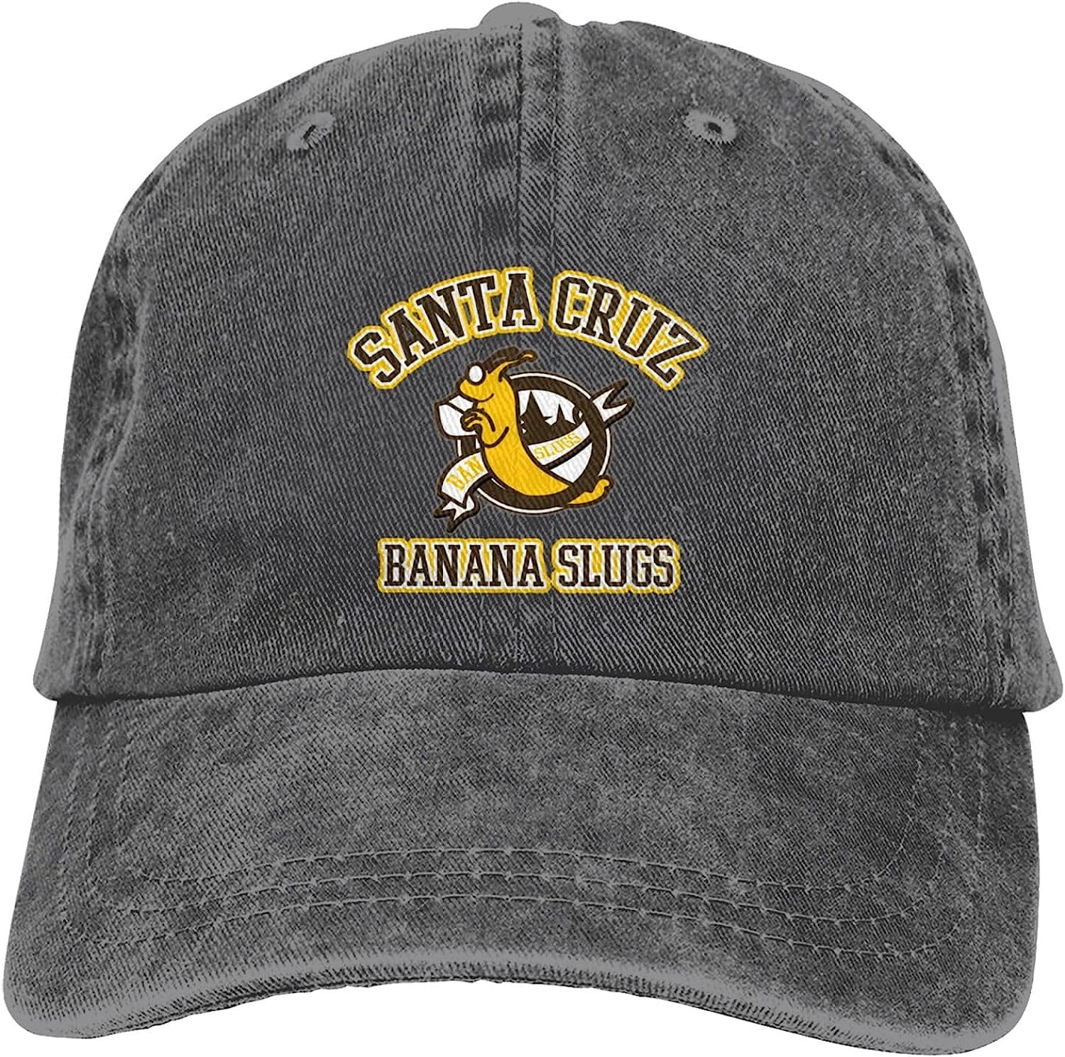 Uc Santa Cruz Banana Slugs Hat Adjustable Baseball Cap Cotton Cowboy Hat,  Fashionable for Man Woman