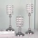thumbnail image 2 of European silver home candle holder, metal handicraft decoration, electroplated crystal candle holder decoration (1123cm), 2 of 5