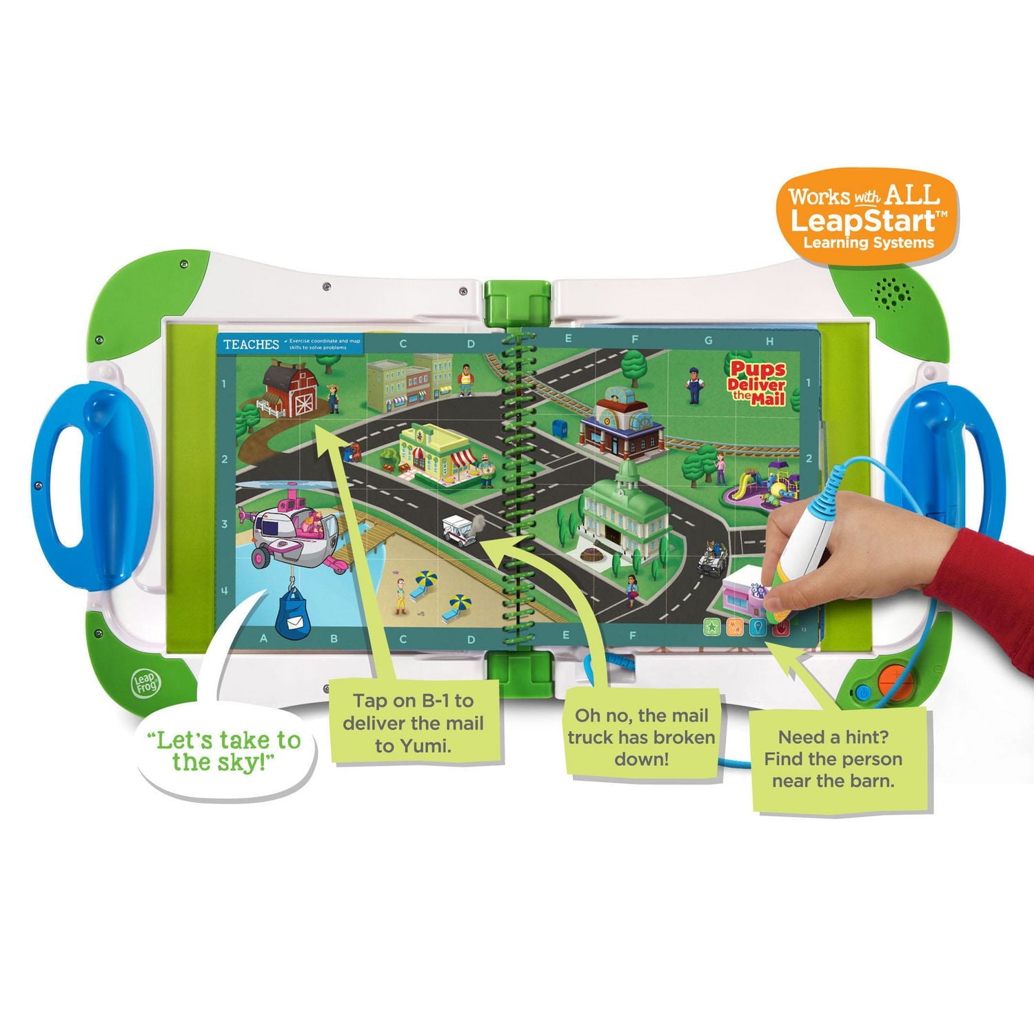 LeapFrog LeapStart around Town with PAW Patrol - English Version