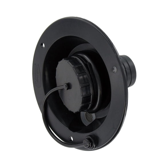 Valterra A01-2003BKBU Black Gravity Water Inlet