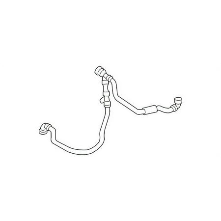 Genuine OE BMW By-Pass Hose - 17-12-7-808-117
