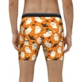 thumbnail image 2 of Men's Boxer Briefs, Cute Ghosts Soft and Breathable Mens Underwear Boxer Briefs With Widen Waist, 2 of 5