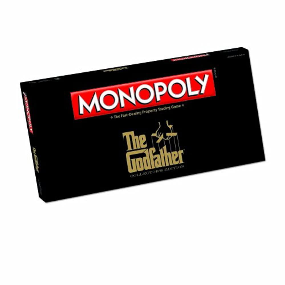The Godfather Monopoly Board Game By Winning Moves & Hasbro Gaming 