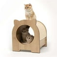 thumbnail image 3 of Catit Vesper Minou Bench Scratcher Cat Furniture, 36.5cm x 40.5cm x 36cm, 3 of 10