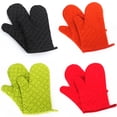 thumbnail image 3 of Gwong hogar Guante de baches de guantes de baches para cocinar resistente al calor soporte para hornear mantequilla de horno sin deslizamiento Gwong 16002, 3 of 7