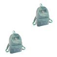 thumbnail image 4 of relayinert Cloth Lightweight And Practical Shoulder Bag For Everyday Practical Gifts Spacious School Backpack light green 2Set, 4 of 6