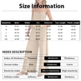 thumbnail image 3 of Women's Fashion Casual -Color Elegant Two-Piece Crewneck Vest Wide Leg Pants Set, 3 of 6