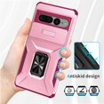 thumbnail image 4 of Funda para GANGXUN Google Pixel 7 Pro - Soporte metálico, Función magnética, Rosa, 4 of 5