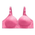 thumbnail image 2 of Censtreet New Sexy Women's Bras, Push up Style Without Steel Ring, Solid Color Underwear, Adjustable Straps Daily Bra, 2 of 5