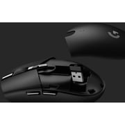 Logitech G305 - Mouse - optical - 6 buttons - wireless - LIGHTSPEED - USB wireless receiver - black