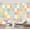 Color 2, variant on Wall Mural Peel and Stick Checkerboard squares muted vintage kitschy 1950s rainbow colours Self-Adhesive Wallpaper Removable Wall Decal Wall Sticker Home Decor for Living Room Bedroom 69"x96"