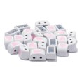 thumbnail image 3 of 30pcs New Arrival 6x9mm Arch Shape Beads For Jewelry Making Bohemian Elastic Rainbow Bracelets Accessory Diy Stranger Thing Bead, 3 of 5
