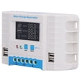 thumbnail image 3 of Panel controlador de carga solar PWM 10A para uso doméstico, carcasa de ABS, pantalla LCD, MG2430Z, 12 V/24 V, 3 of 14