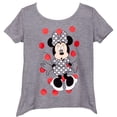 thumbnail image 1 of Disney Minnie Mouse Grey Youth T-Shirt-5/6, 1 of 1