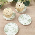thumbnail image 4 of CUITING Lot de 10 - Assiettes Chargeures en Carton Rose/rose Doré 13” Plateau de Service Rond Jetable avec Bords Festonnés - 1100 GSM pour Réceptions de Mariage Banquets Événements, 4 of 11