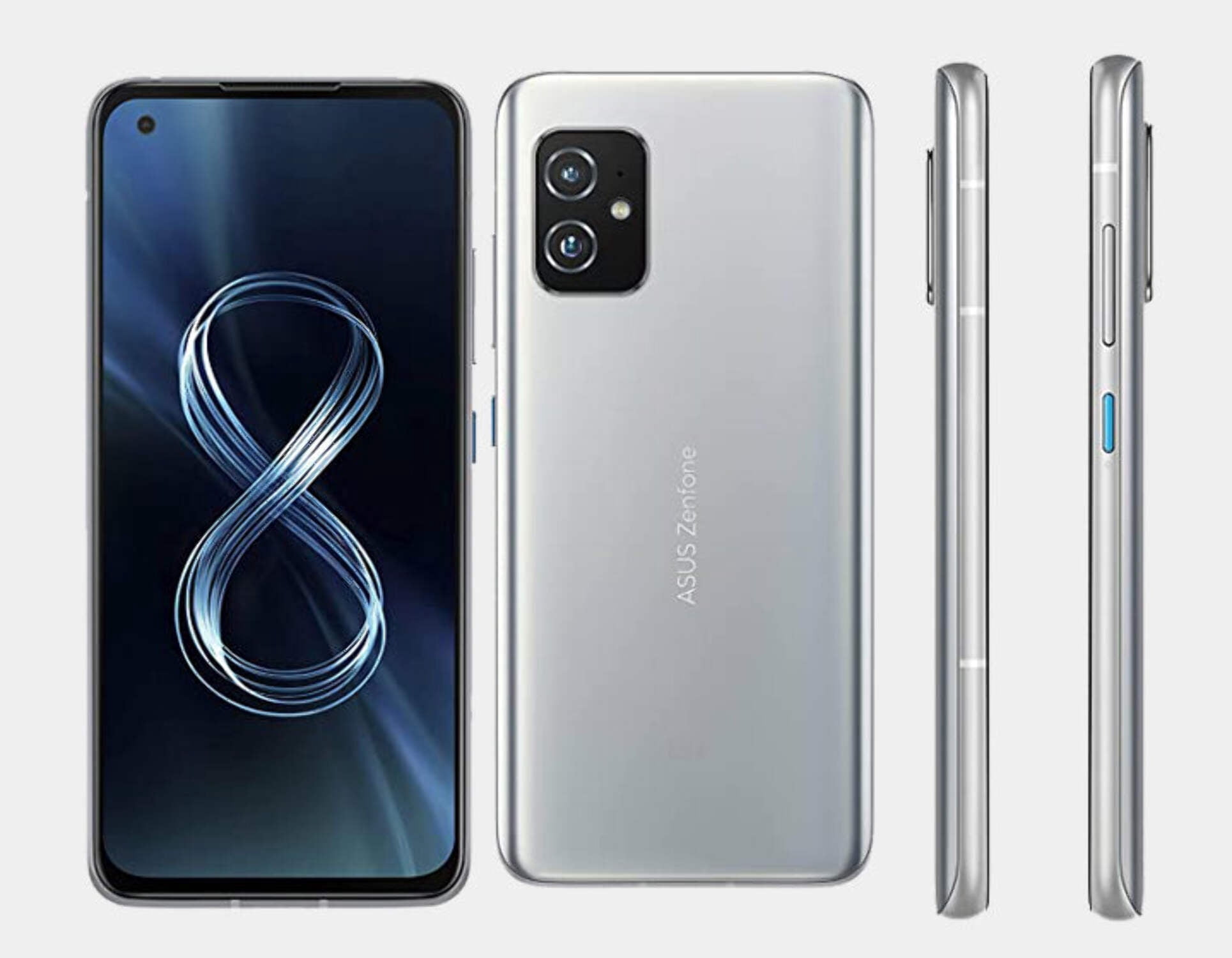 ASUS - 【新品未開封】Zenfone 8 (ZS590KS-BK256S16) Asus Zenfone 8 ZS590KS 5G Dual 256GB 8GB RAM GSM Factory Unlocked