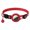 Red, variant on Deyuer Pet Collar Reflective Adjustable Strap with Little Bell Button Safety Nylon for Airtag Tracker