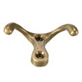 thumbnail image 4 of Ganchos de abrigo de doble gancho montados en la pared de Bargains Únicos, ganchos retro de bronce 30mm x 55mm x 29mm 2Pcs, 4 of 4