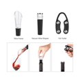 thumbnail image 2 of Brentwood Electric Wine Bottle Opener with Foil Cutter, Vacuum Stopper, and Aerator Pourer, Silver, 2 of 3