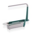 thumbnail image 3 of Plastic Kitchen Sink Rack Adjustable Telescopic Drying Drain Indoor PP Plastic Portable Home Cleaning Brush Mop Sponge Holder Accessories Green, 3 of 7