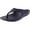 Océan Profond, variante sur Telic Flip Flop Chaussures Noires à Enfiler - 9M / 8M
