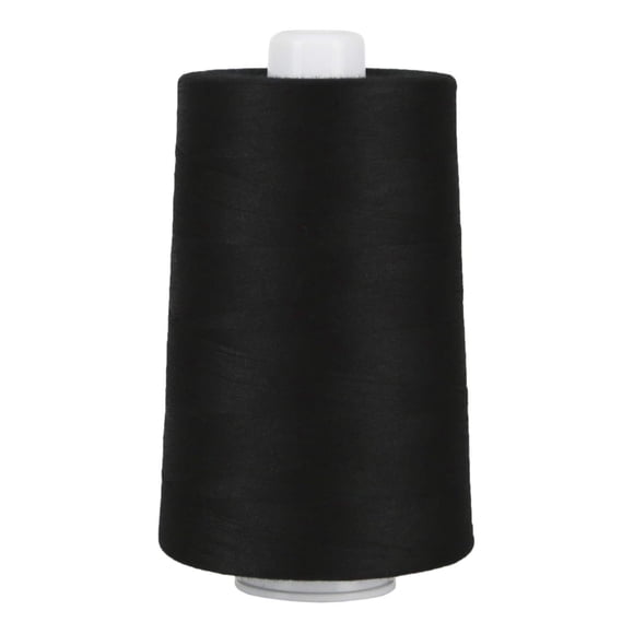 Thread Superior Threads Omni de 40 W, poliéster, 6000 yardas, negro