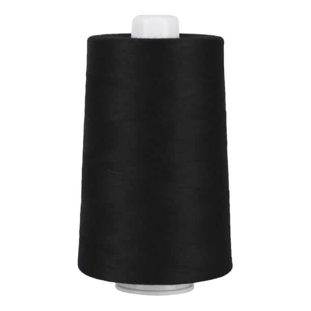 Thread Superior Threads Omni de 40 W, poliéster, 6000 yardas, negro