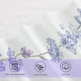 thumbnail image 4 of Coolnut Watercolor Lavender Bath Towels Set,2 Piece Towels for Bathroom,Pure Cotton Soft Highly Absorbent 1 Bath Towels,1 Hand Towels,Bathroom Towels Set Wash cloth, 4 of 7