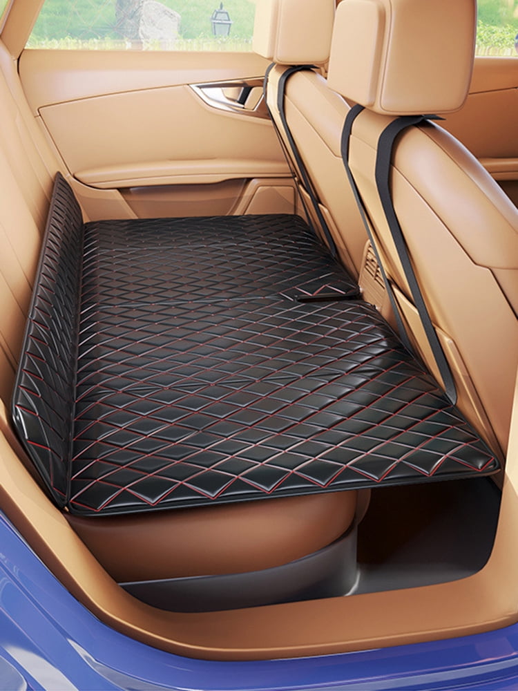 golytefs Car Mattress Non-inflatable Car Back Seat Folding Bed Mattress for Car Traveling