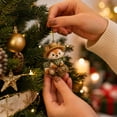 thumbnail image 3 of 24-Day Animals Advent Calendar , Christmas Countdown Calendar with 24 Pieces 2D Acrylic Cute Ornament, Uniquee Christmas Tree Decorations for Xmas Halloween Animals Lover, Holiday Decor Gift, 3 of 3