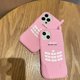 thumbnail image 4 of Funda de silicona para iPhone 13 de 6,1 pulgadas, bonita carcasa retro rosa, funda de dibujos animados Kawaii, funda clásica para teléfono móvil a prueba de golpes para niñas y mujeres, 4 of 5