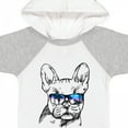 thumbnail image 4 of Inktastic French Bulldog Portrait with Sunglasses Boys or Girls Baby Bodysuit, 4 of 5