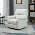 thumbnail image 2 of HOMCOM Fauteuil Inclinable Manuel avec Repose-Pieds pour Salon, 2 of 10