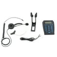 thumbnail image 2 of Centro De Llamadas De Ruido Teléfono DiftPad Teléfono Con Cable Con Auriculares Monoaural Auriculares Clear Voice Quality ID Redial Para Teléfono De La Oficina Del Teléfono Del, 2 of 7