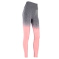 thumbnail image 4 of Mujeres Deportes Gimnasio Yoga Correr Fitness Leggings Pantalones Entrenamiento Atlético Pantalones Melocotón XL, 4 of 8